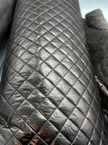 Quilted reversible Faux Leather - Copper