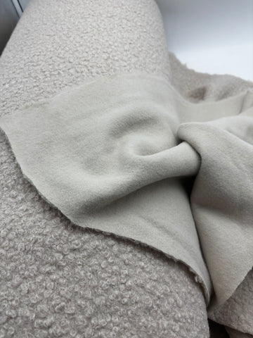 Boucle Fleece - Cream